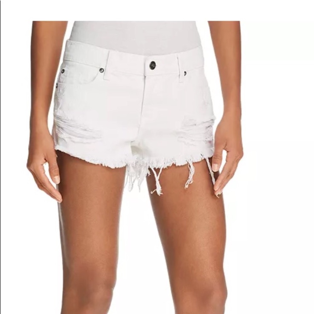 White Pistola Shorts